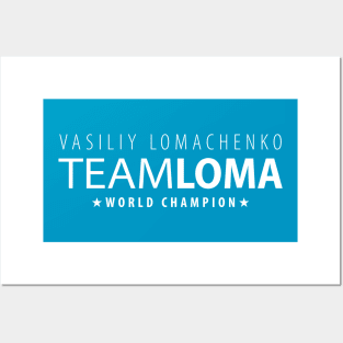 Team Loma Vasiliy Lomachenko Posters and Art